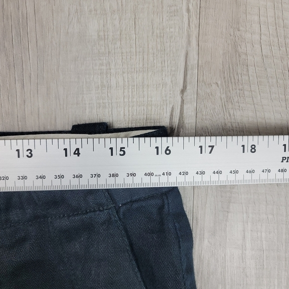 J. Crew Navy Linen Garden Pants - Picture 6 of 8